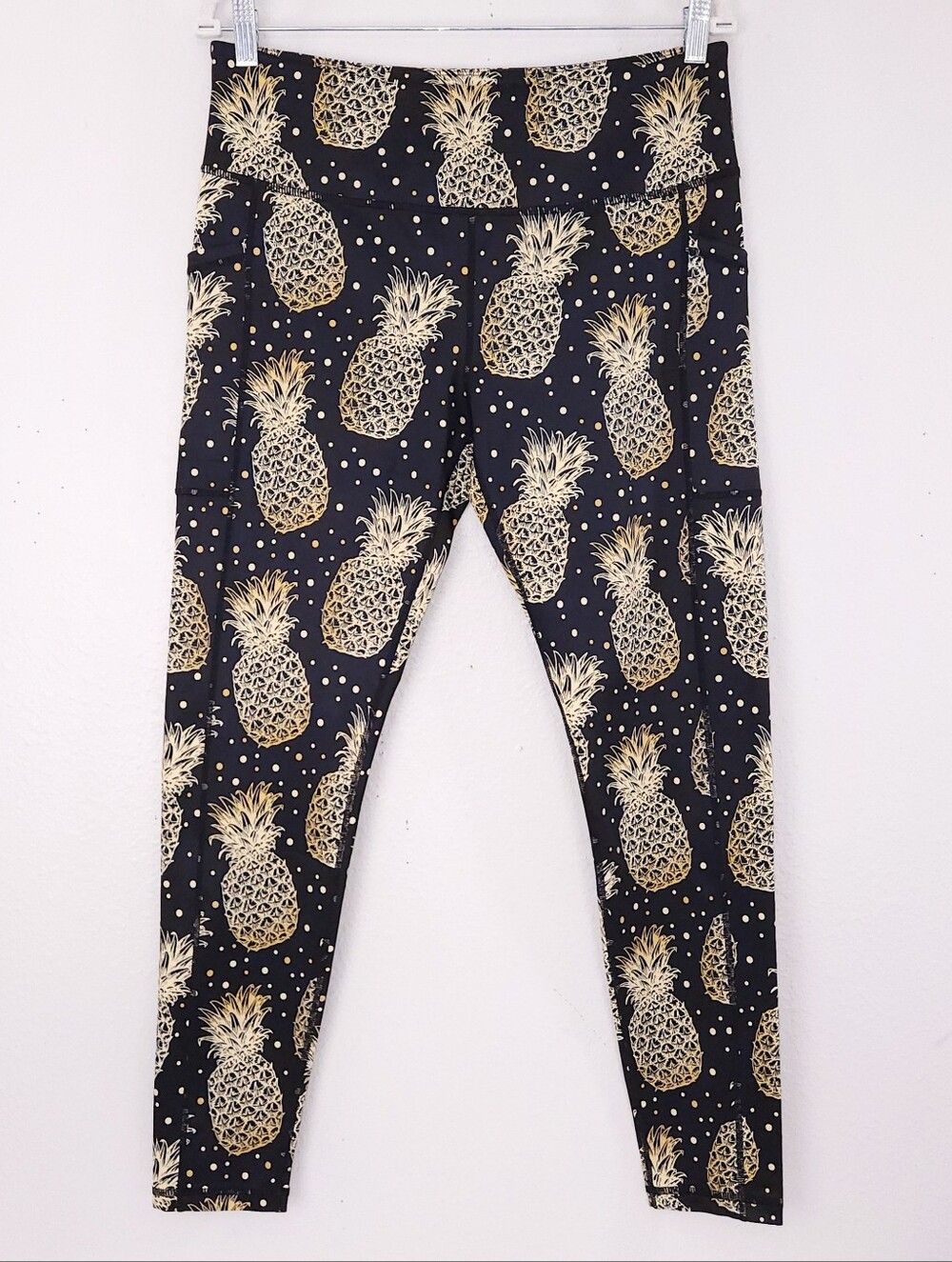 CVG Constantly Varied Gear Fineapple Leggings XL Gold Pineapple Full Length
